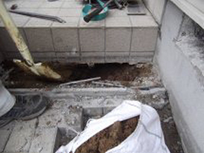 地盤改良（地質改良剤注入）写真2