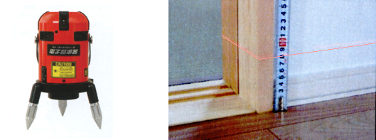 レーザー水平器